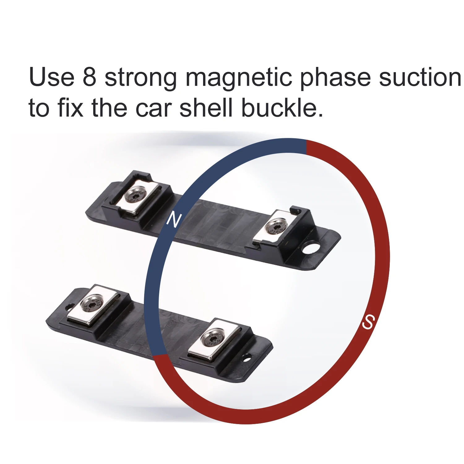 Высококачественная Магнитная невидимая Автомобильная колонна корпус подставка