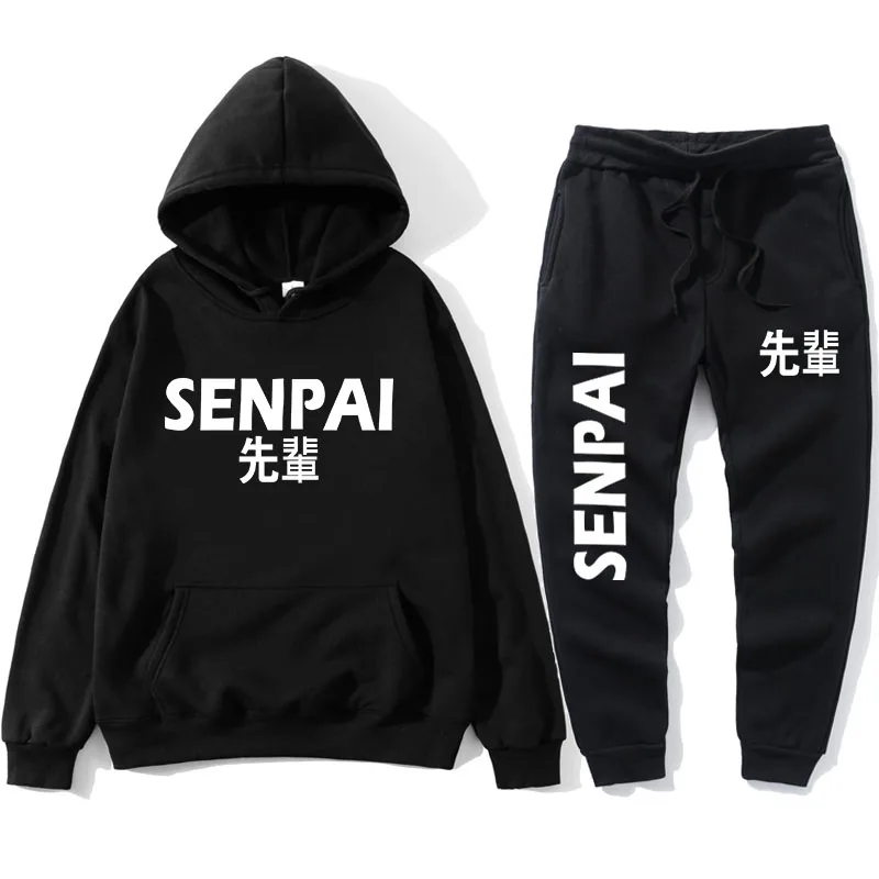 

Spring and autumn thin pure color sweater lovers' ancestors letter printing men's Sweater Hoodie popular sweater suit