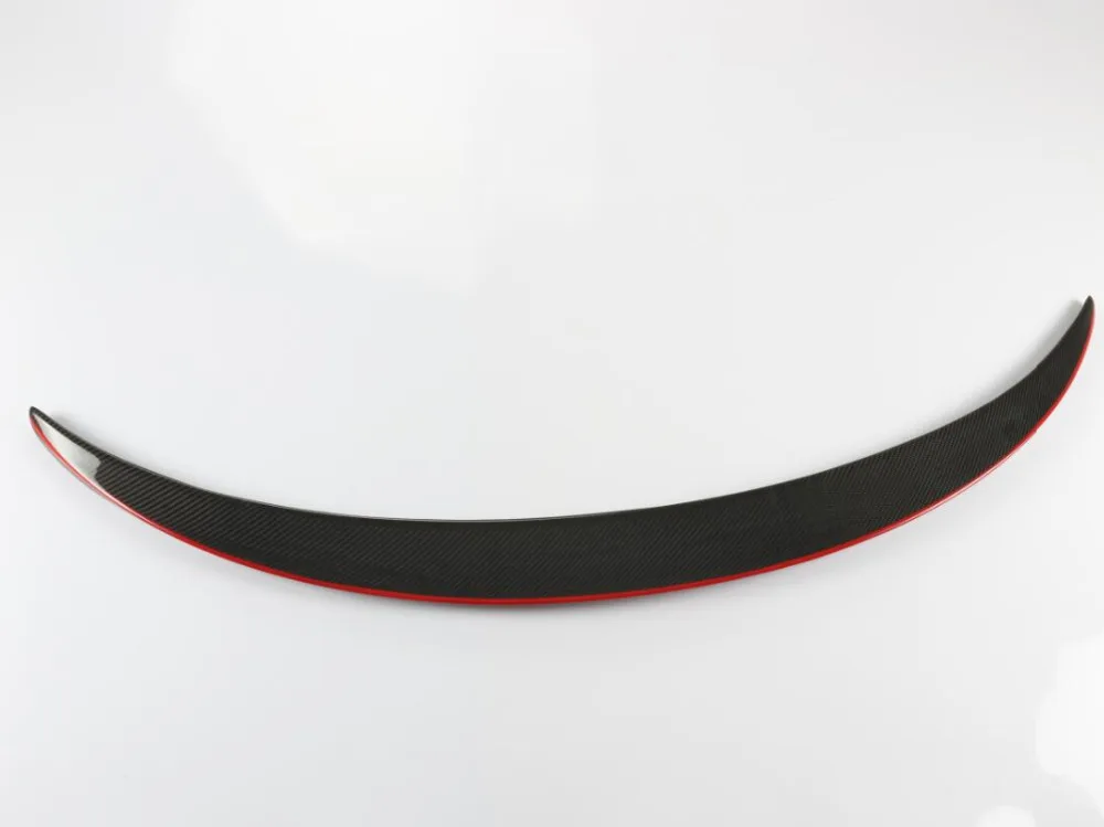 Углеродное волокно заднее крыло багажника выступ Спойлеры подходит для 13-18