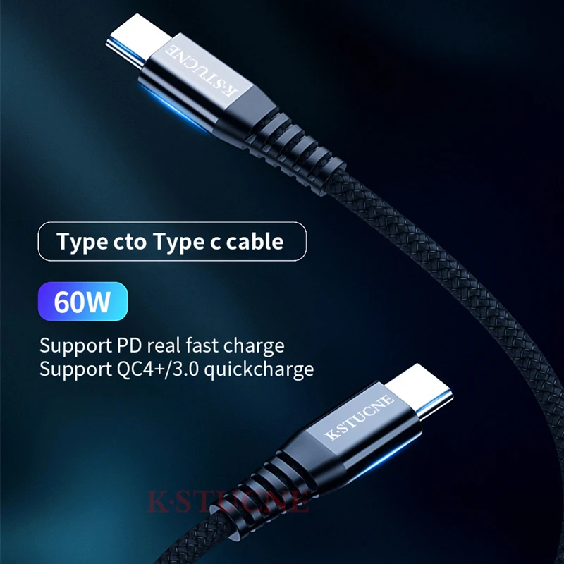 Кабель USB C к usb type-C для Xiaomi Redmi K20 Note 8 7 Pro Quick Charge 3,0 кабель type-C для samsung S9 Plus USB-C