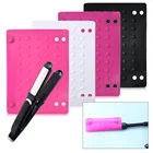 Силиконовый термостойкий Коврик для выпрямления волос, щипцы для завивки волос, адаптер для укладки волос, аксессуары для салона красоты