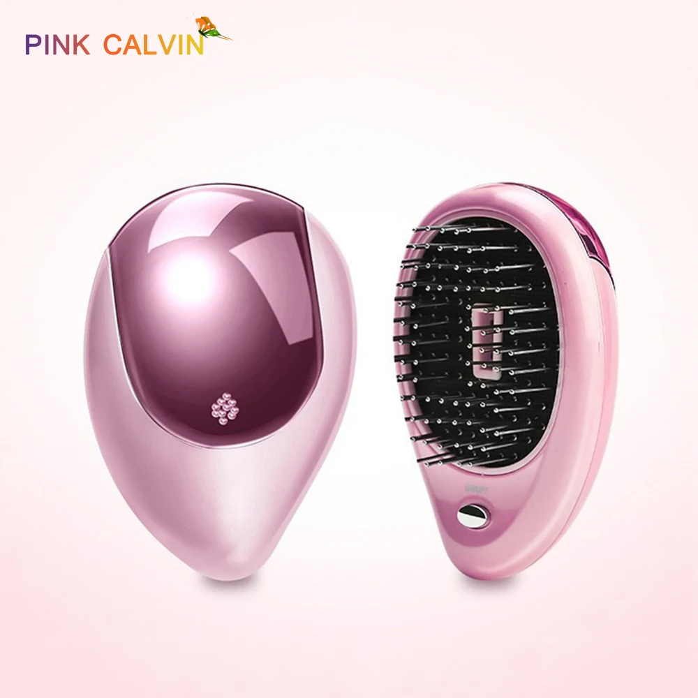 Портативная электрическая Ионная Щетка для волос щетка выпрямления расческа с