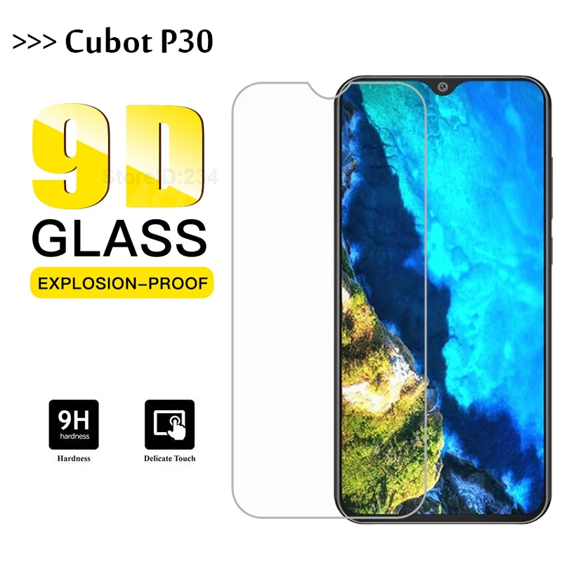Закаленное стекло для Cubot P30 защитная пленка экрана Защитная мобильного телефона