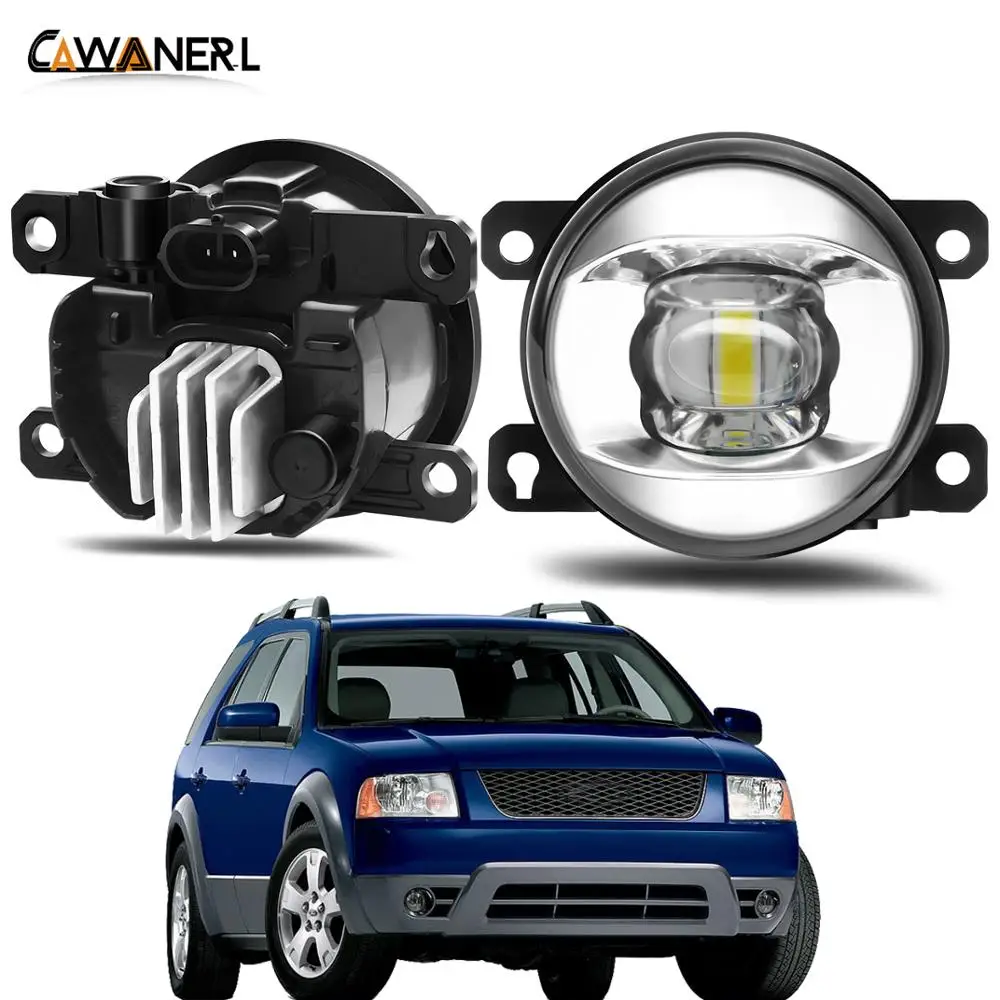 

30W 8000LM Fog Light Assembly For Ford Freestyle SEL 2005 2006 2007 Car LED Lens Fog Lamp Daytime Running Light H11 12V