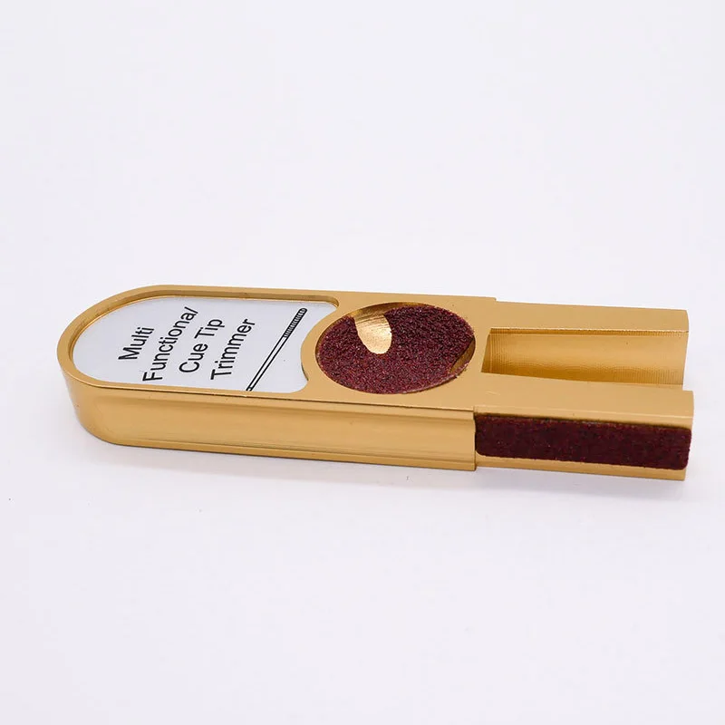 U-shape Repairer Snooker Billiard Pool Cue Tip Trimmers Repair Tool Muti-function Accessories G66 | &amp