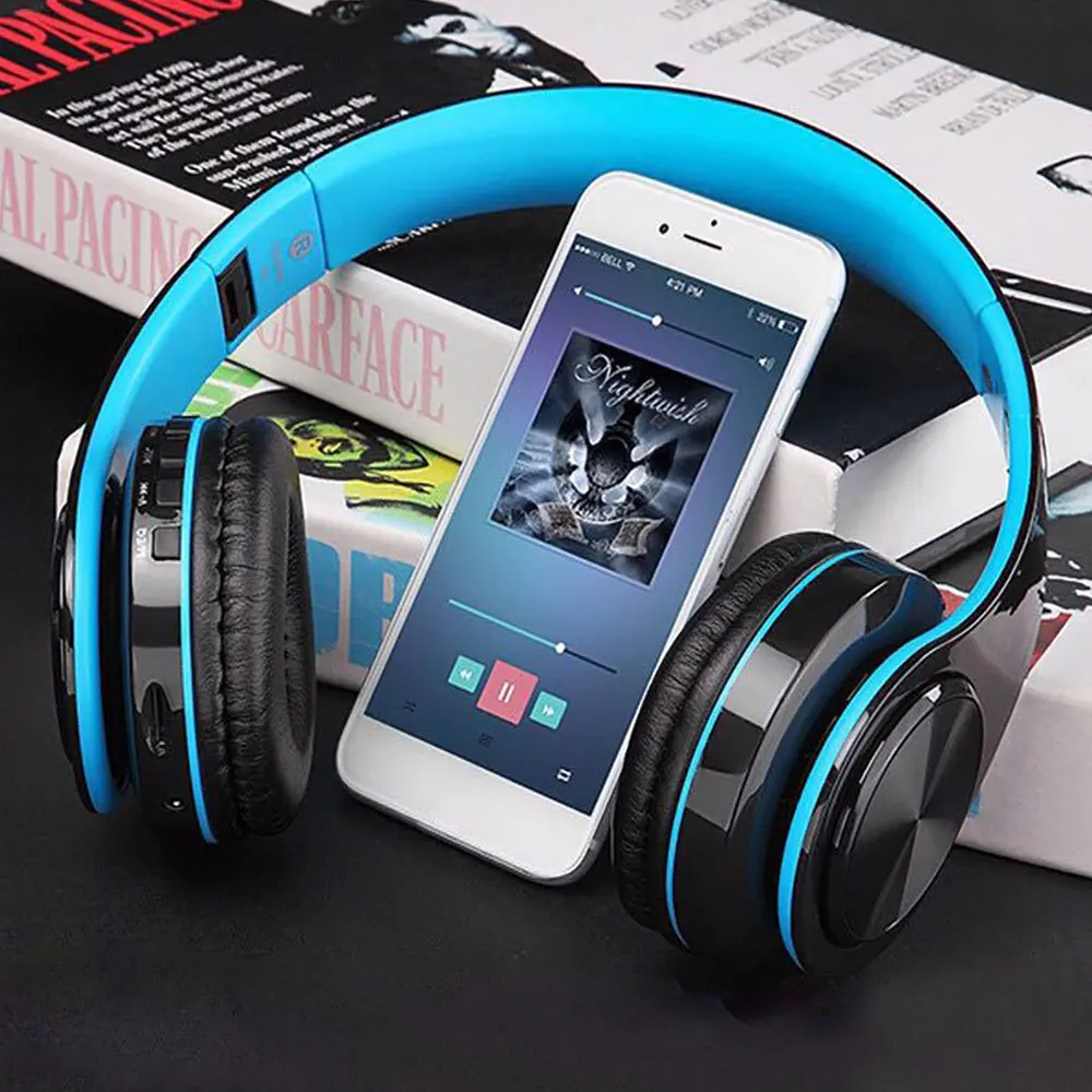 Bluetooth наушники с активным шумоподавлением беспроводные Накладные