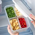 Контейнер кухонный с крышкой для хранения продуктов в холодильнике