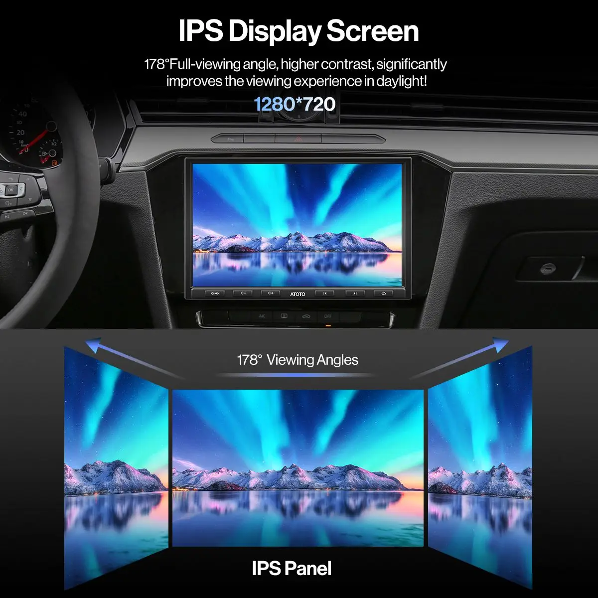 $265.50 ATOTO AE-S8G1A84SD-X Wireless WiFi Bluetooth 8inch Car Stereo Radio Receiver 1din Android 10.0 Audio Video Multimedia Players