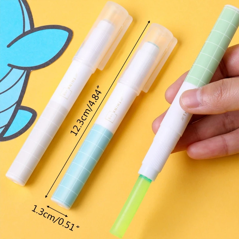 

Creative Replaceable Pen Type Solid Glue Stick Set Student Stationery Office School Supplies wholesales