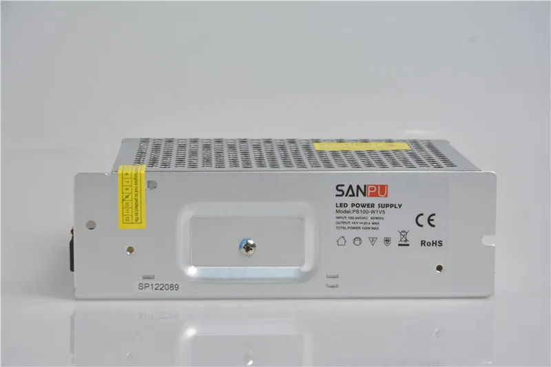 SANPU SMPS 5V DC 100W импульсный источник питания 20A постоянное напряжение одиночный