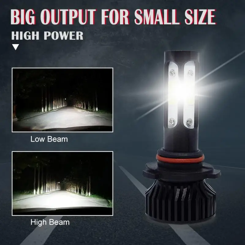 

Car LED Headlight Bulbs 22w 8000lm 6000k White 8000K Blue 9005 Bright Fog Light Bulb Kit Plug And Play Car Accessories