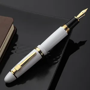 Продвинутая перьевая ручка JINHAO X159 18K GP чернильная ручка Nib больше цветов на выбор в черном чехле