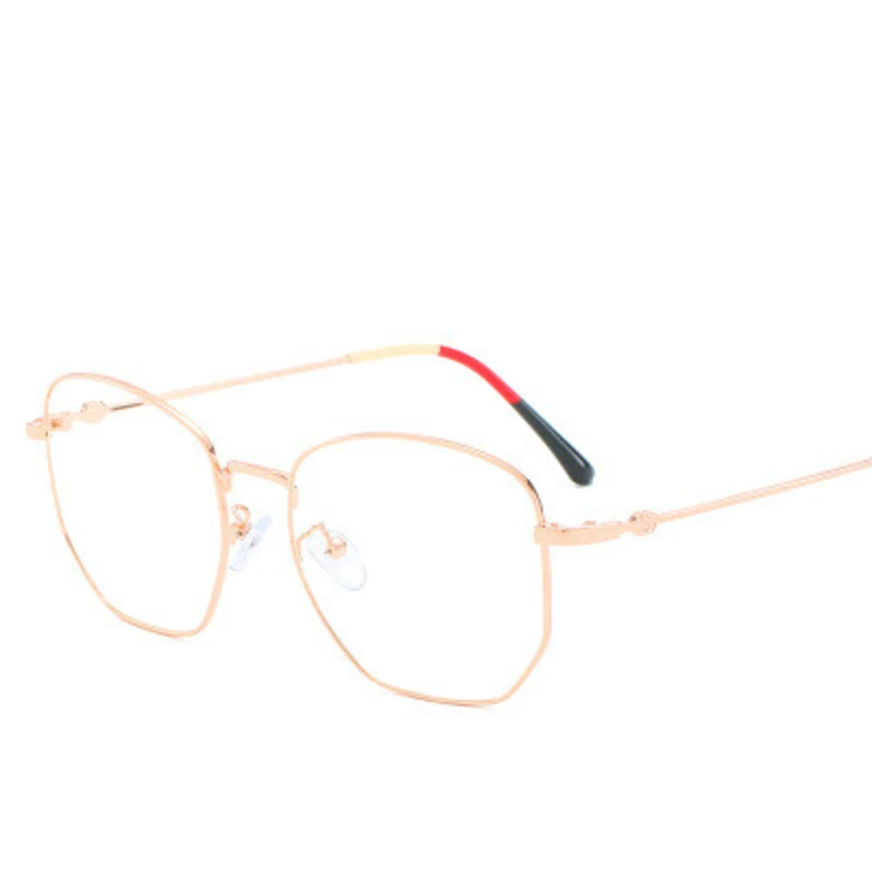 NAUQ винтажные полигональные очки оправа для женщин 2020 фирменный дизайн анти синий