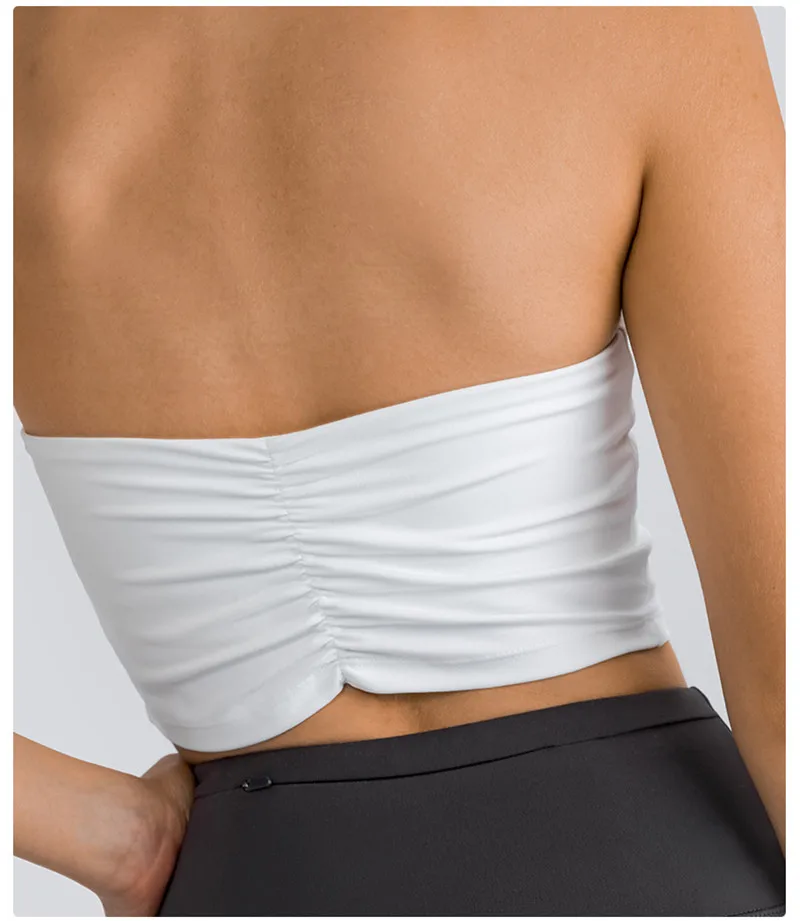 Новый дизайн женский бюстгальтер для фитнеса обтягивающий жилет йоги спортивная