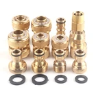 Соединители для садового шланга, быстроразъемный соединитель для смесителя, фитинги для ремонта труб и водопроводного крана, 1 шт.