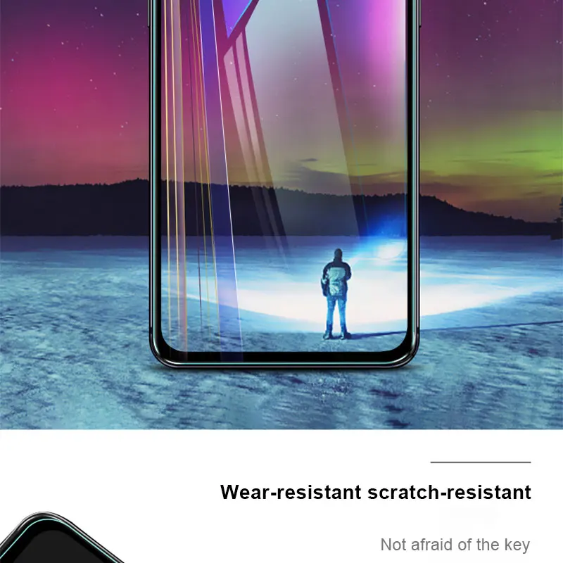 HUKU полное покрытие из закаленного стекла для Xiaomi mi CC9 8 lite 9 se протектор экрана на Xiaomi mi CC9E 8 9 прозрачная стеклянная пленка mi 8