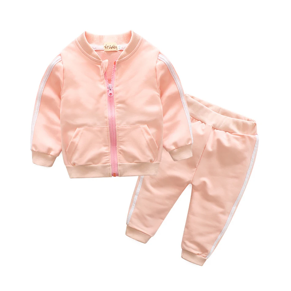 Newborn Toddler Baby Boys Sports Tracksuit Costume Fashion New Infant Outfits Tops Pants Two Pieces Casual Clothing Cotton |