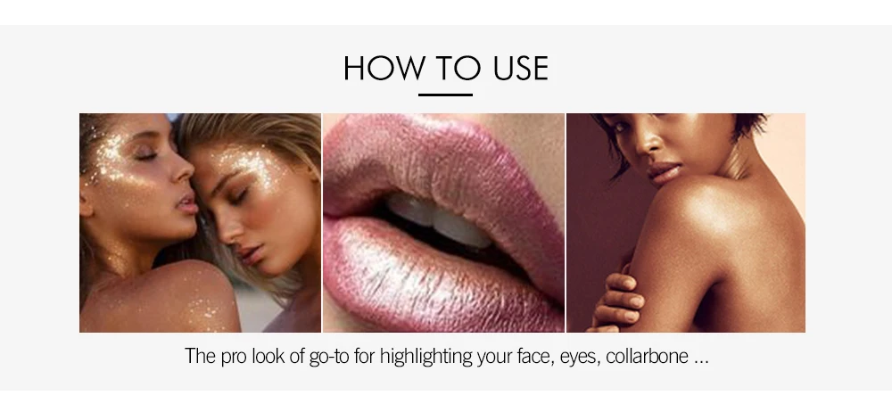KIMUSE Glow Kit хайлайтер макияж Мерцающий Порошок хайлайтер палитра база осветитель изюминка лица Контур Золотой бронзатор