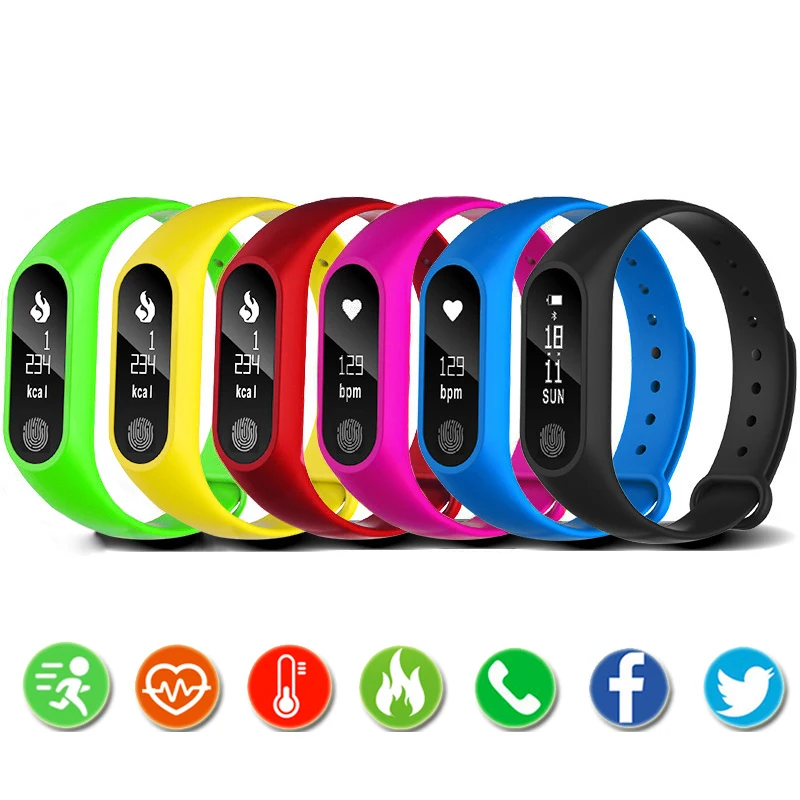 Модные спортивные Смарт-часы с браслетом для детей Детские мальчиков и девочек