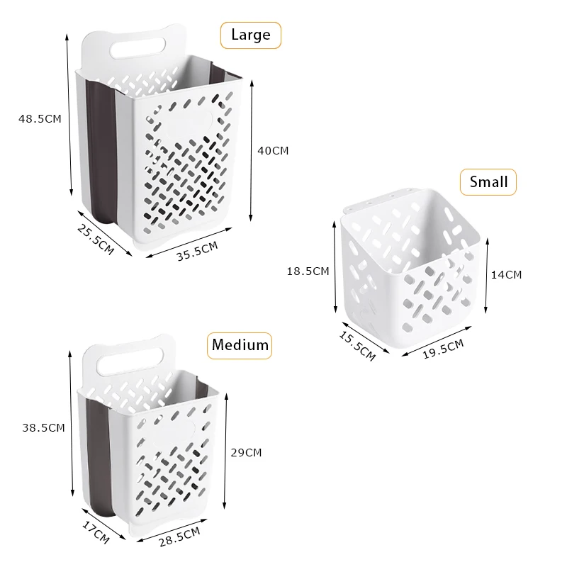 Складная корзина для хранения грязной одежды в ванной комнате белья бытовая