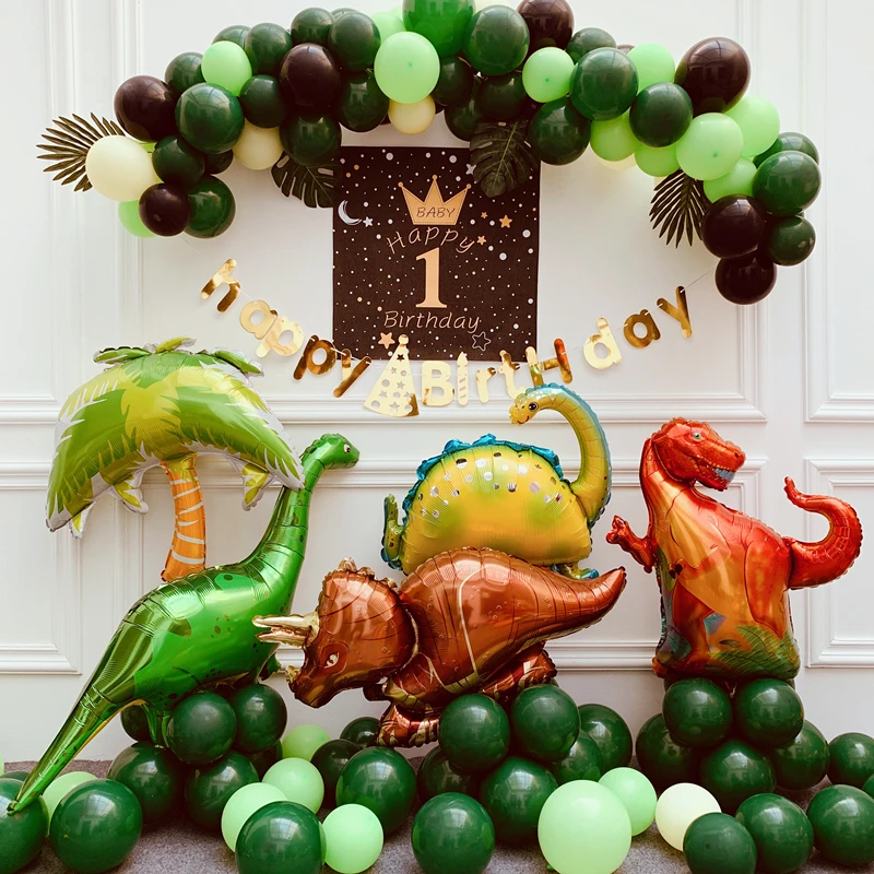 1 шт. 4D стоячие шары с динозавром из фольги вечерние товары для мальчиков