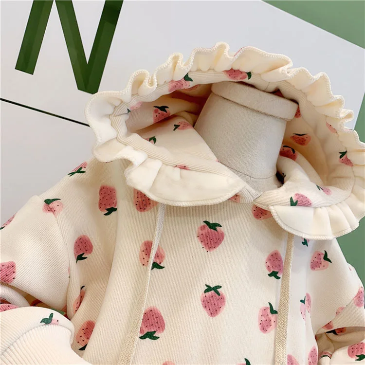 Детская толстовка с капюшоном плиссированная юбка принцессы для девочек