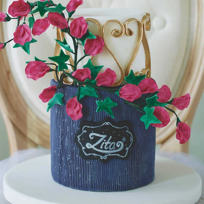 2 шт./SetTree кора кирпичная стена формы для выпечки Инструменты Силиконовые