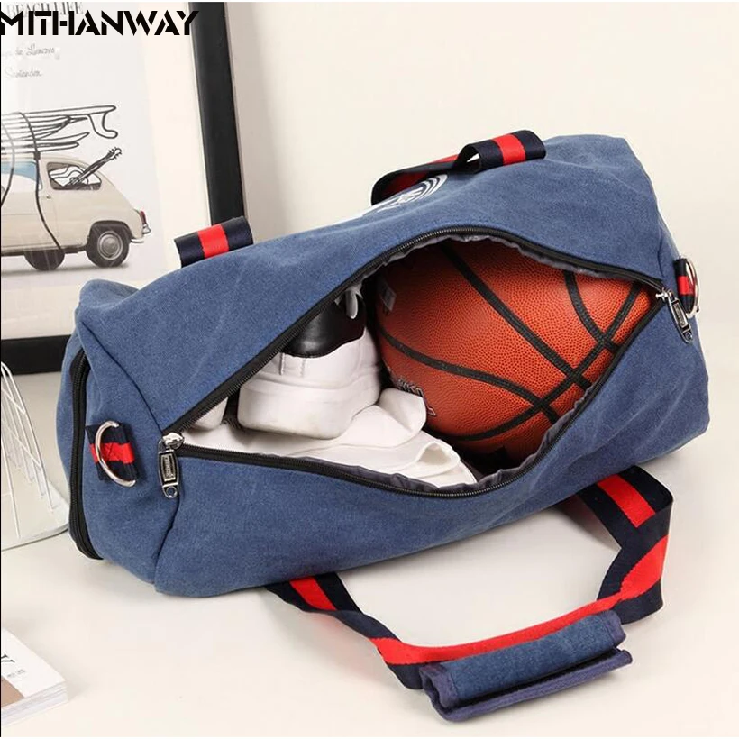 Холщовая Женская и мужская сумка-ведро спортивные сумки через плечо