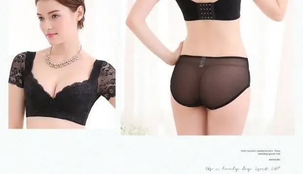 Женский кружевной бюстгальтер без косточек бюстье черный укороченный жилет пуш