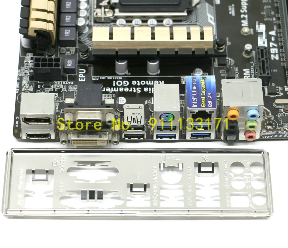 Для ASUS Z97-A для настольных ПК Разъем LGA 1150 DDR3 32 Гб PCI-E3.0 Intel Z97 материнская плата с