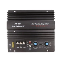 12v 600w car amplifier board pa 60a subwoofer circuit module