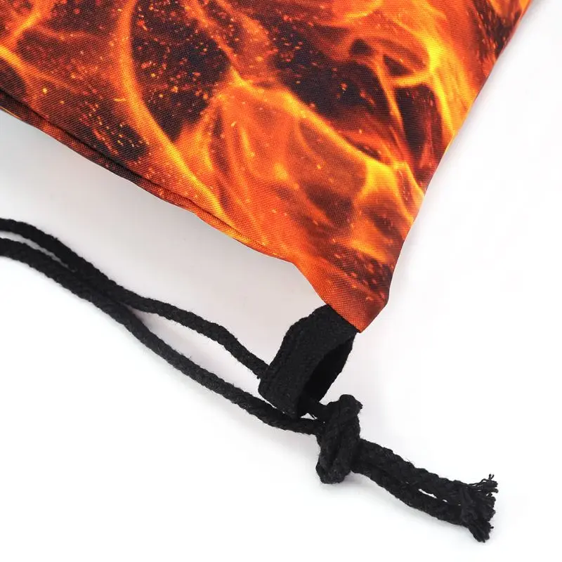 Милый 3D мешок с кулиской принтом школьный рюкзак для плавания и путешествий