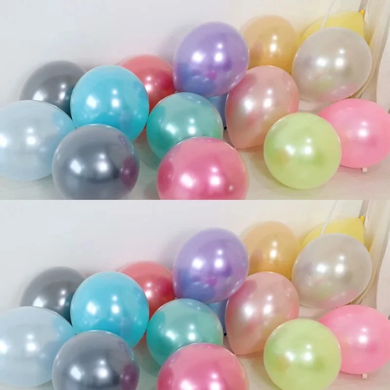 

10 шт./лот 12 дюймов круглые разноцветные жемчужные латексные шары для свадьбы, дня рождения, вечерние украшения Baby Shower воздушные Globos поставки