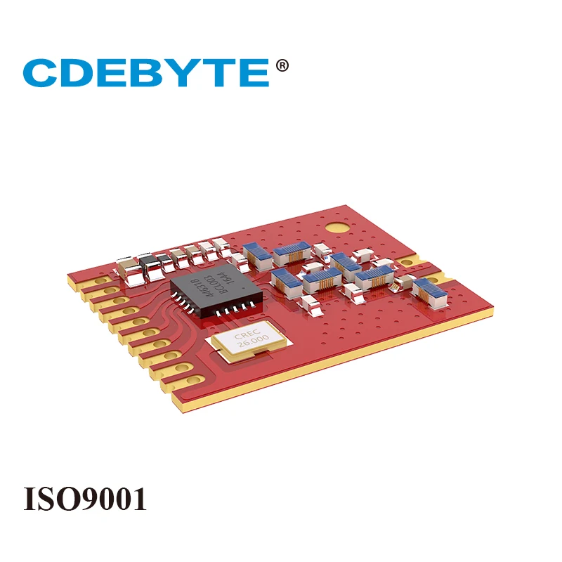 

E10-433MS SI4463 433MHz 20dBm SPI SMD IoT Uhf Wireless Transceiver RF Module Stamp Hole Antenna CDEBYTE