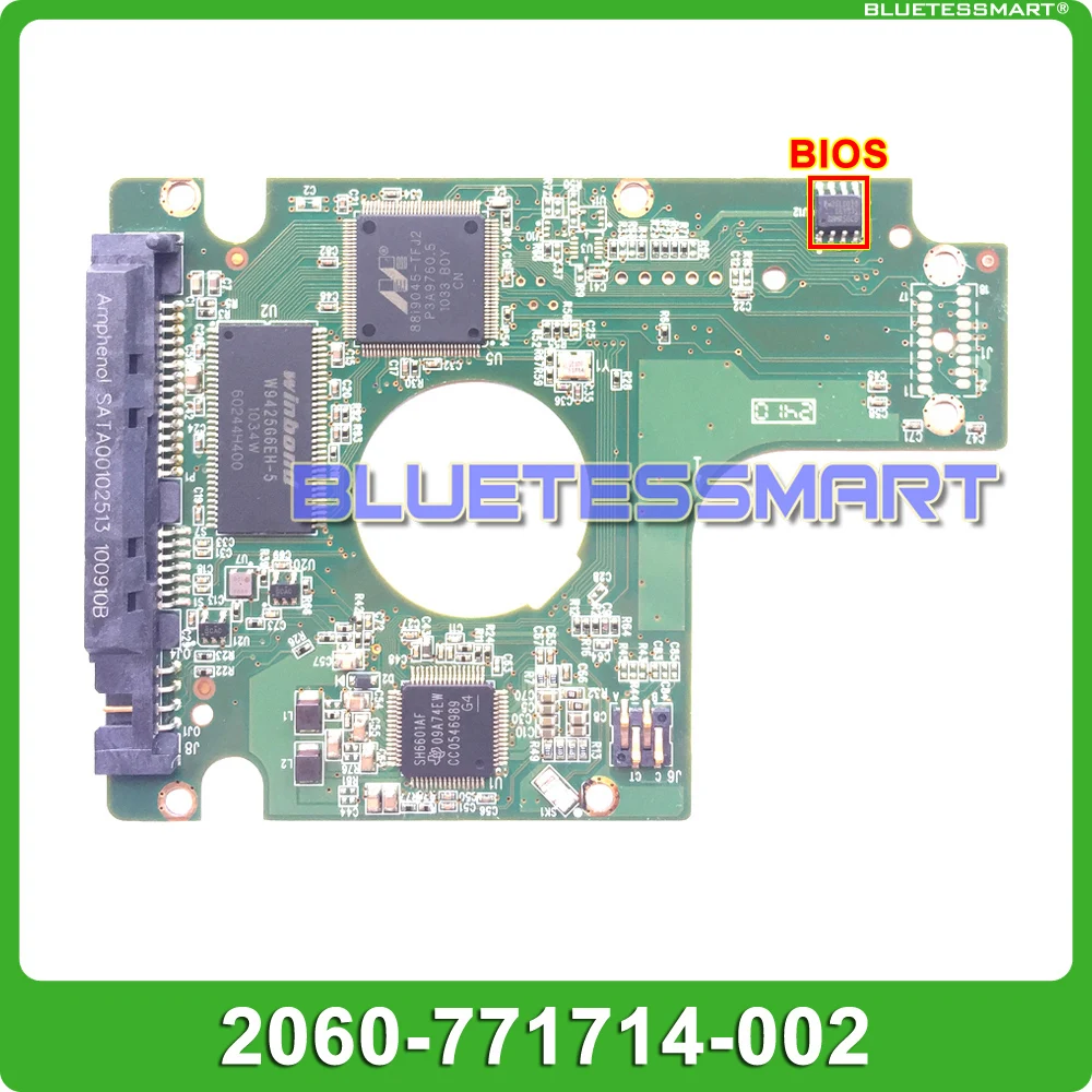 hdd pcb логическая плата 2060 771714 002 rev p1 для wd 25 s