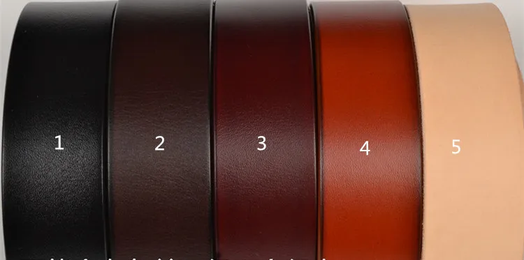 

DIY Handmade Leather Man/Lady Belt without head head layer leather cow material 40.5mm width fit for 41mm-43mm belt buckle