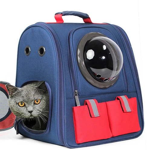 

Дышащая кошка собака Перевозчик пространство Высокое Качество капсула астронавт пузырь дорожная сумка для перевозки милые товары для мале...