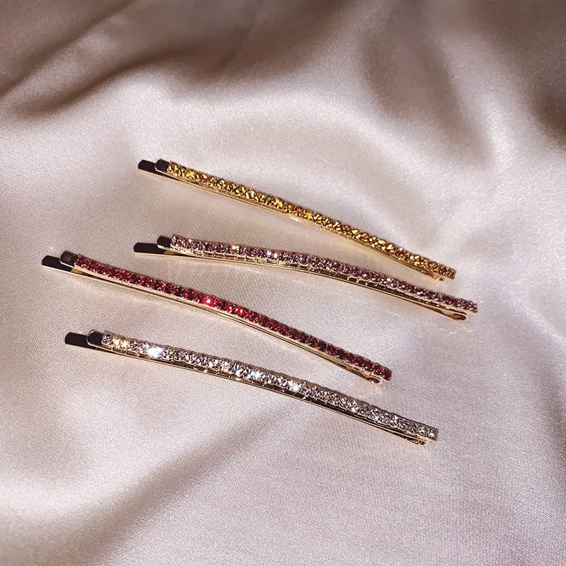 2019 Горячие корейские блестящие заколки Стразы Звезды для женщин и девушек волос