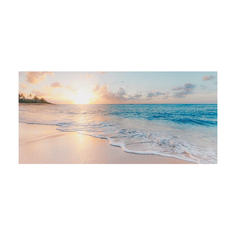 

Абстрактная картина на холсте "Пляж, море"