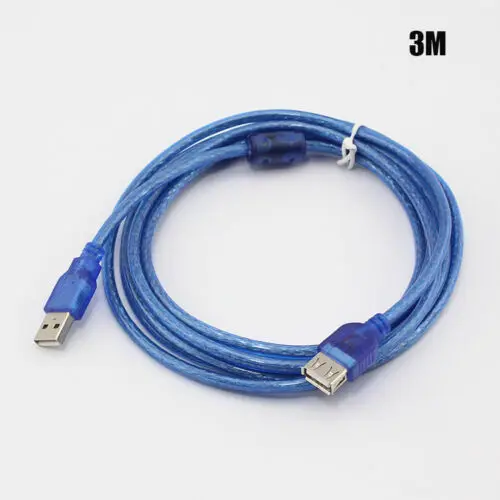 

USB 2.0 Male to Female USB Cable Extend Extension Cable 5M/3M Copper Wire Cord Extender For PC Laptop Harddriver