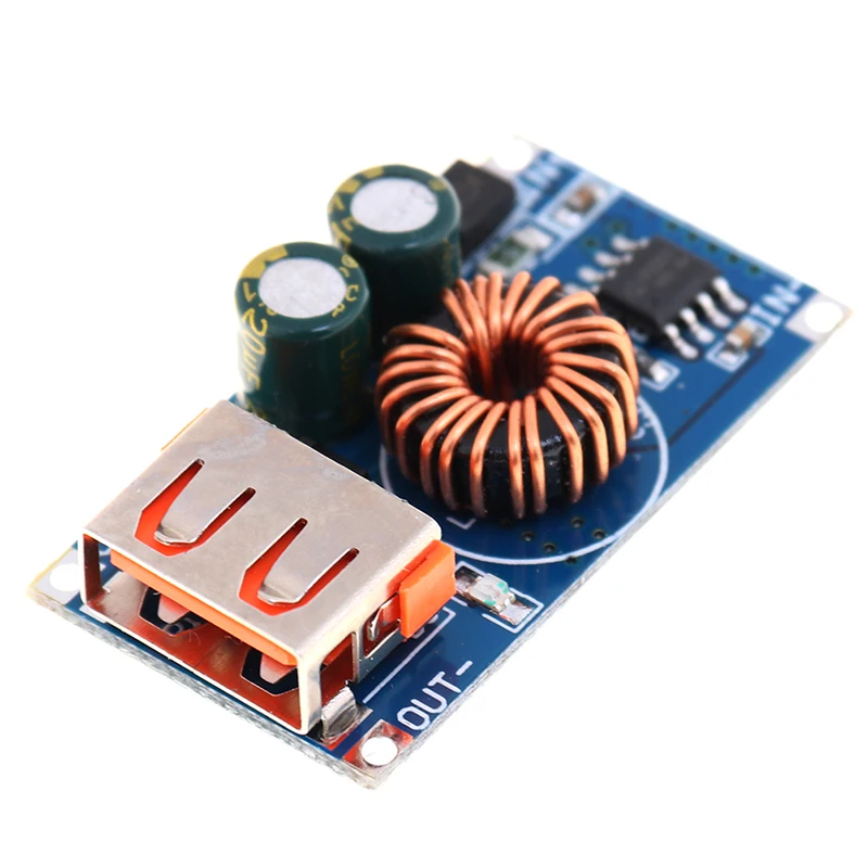 USB DC понижающий модуль 12V 24V постоянного тока до QC3.0 телефона для быстрой зарядки |