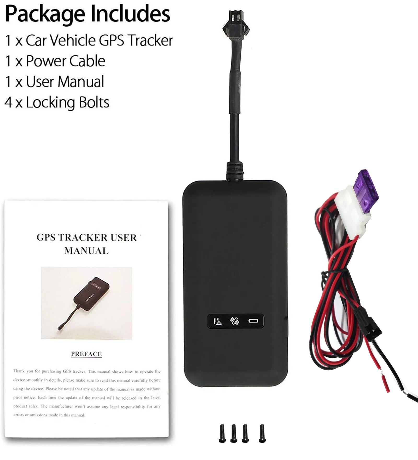 Mini Realtime GPS Car Tracker Locator GPRS GSM Tracking Device Vehicle Truck Van Electronics | Автомобили и мотоциклы