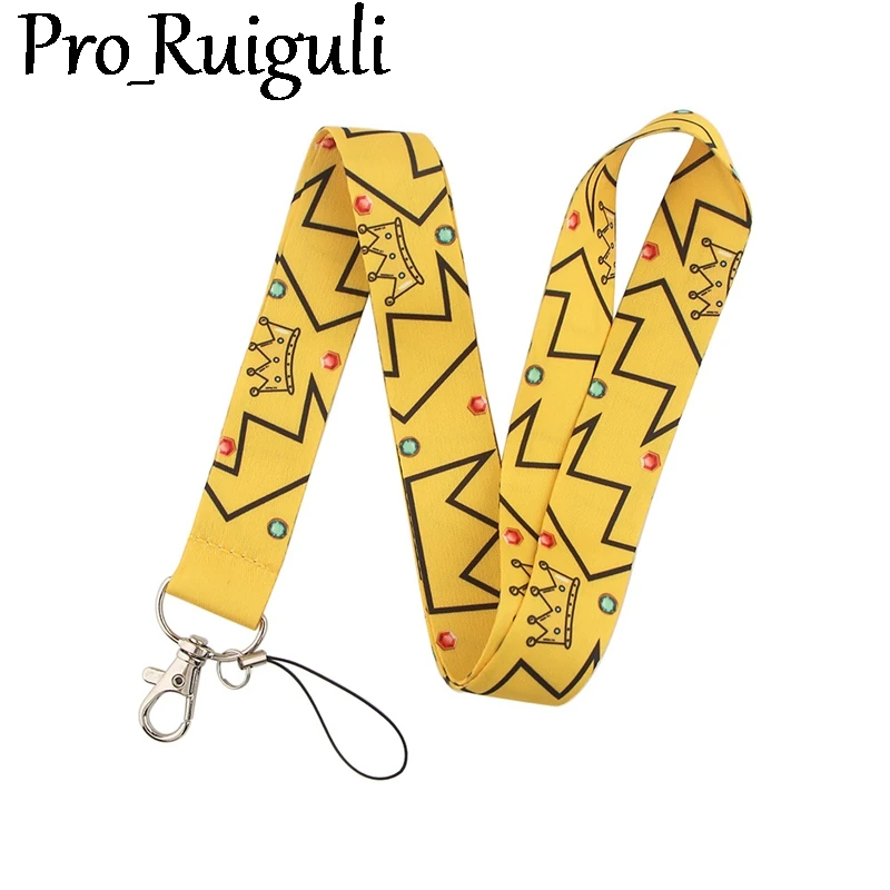 

30 шт. мультяшный ремешок с императорской короной для ключей, телефона, крутой ремешок на шею, ремешок для камеры, значок со свистком, милая те...