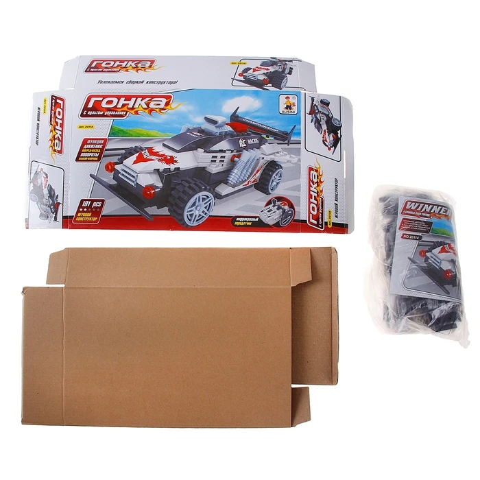 Radio-controlled Constructor &quotRace" 191 parts educational toys model assembly constructors сonstruction set Gifts Hobbies Baby Kids Birthday