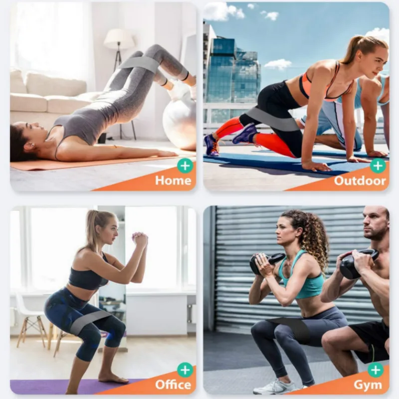 3 упаковки тянущиеся круглые ленты-трофеи для фитнеса тренажерного зала