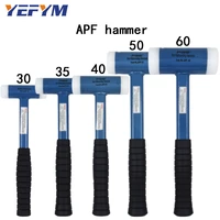 30mm 60mm double face tap nylon hammer for multifunctional hand tool hard plastic and non slip plastic handle diameter tools
