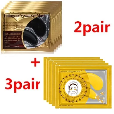 5pair style 9 EFERO, 5 пар = 10 шт., коллагеновая маска для глаз, подушечки для глаз, гидрогелевые патчи для ухода за кожей, маска для глаз, против темных кругов, против отечности, маска для лица - Цвет: 5pair style 9