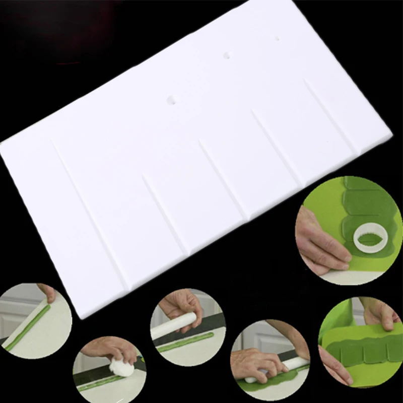 Цветок в форме стебля доска Sugarcraft инструмент помадка торт плесень украшения