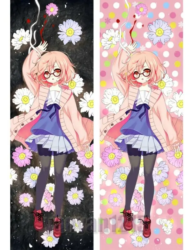 

Постельное белье Kyoukai no Kanata Мирай Курияма Аниме Dakimakura обнимающая подушка для тела чехол Подарок 59 наволочка для подушки Постельное белье ро...
