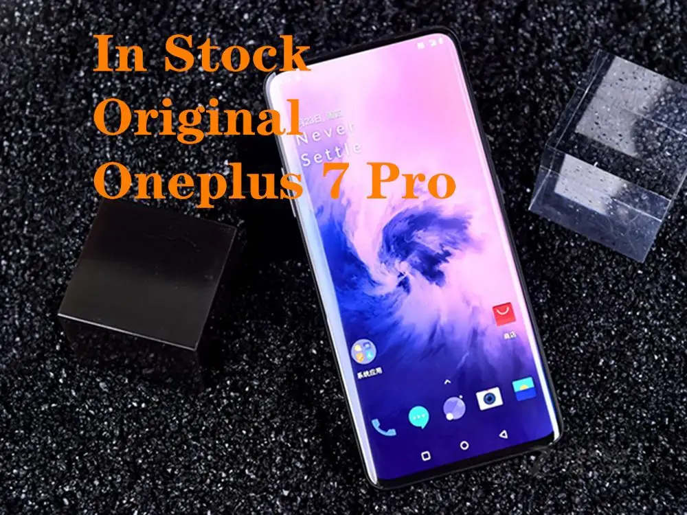 Смартфон Oneplus 7 Pro с глобальной прошивкой 6,6" Snapdragon 855 AMOLED экран 48 МП 12 Гб ОЗУ 256 Гб ПЗУ 30 Вт Зарядное устройство 4000 мАч NFC